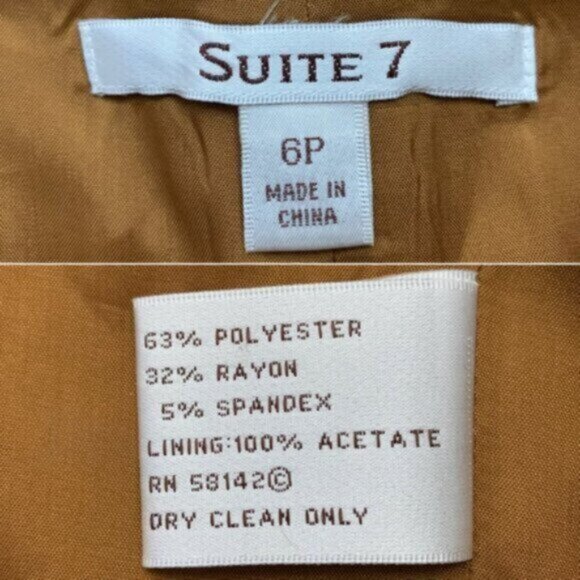 Suite 7 Elegant Camel Cowl Neckline with Shoulder Bow Sheath Dress - Picture 13 of 15